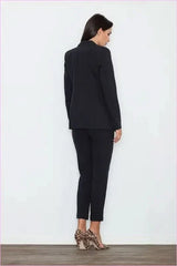 Elegant Cropped Trousers Unique Fashion Style