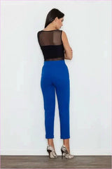 Elegant Cropped Trousers Unique Fashion Style