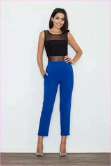 Elegant Cropped Trousers Unique Fashion Style
