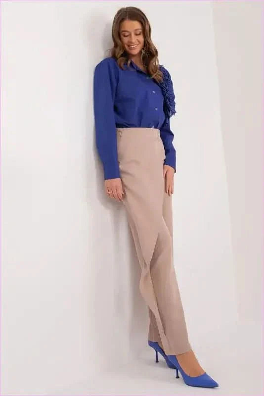 Elegant Fabric Pants Unique Style