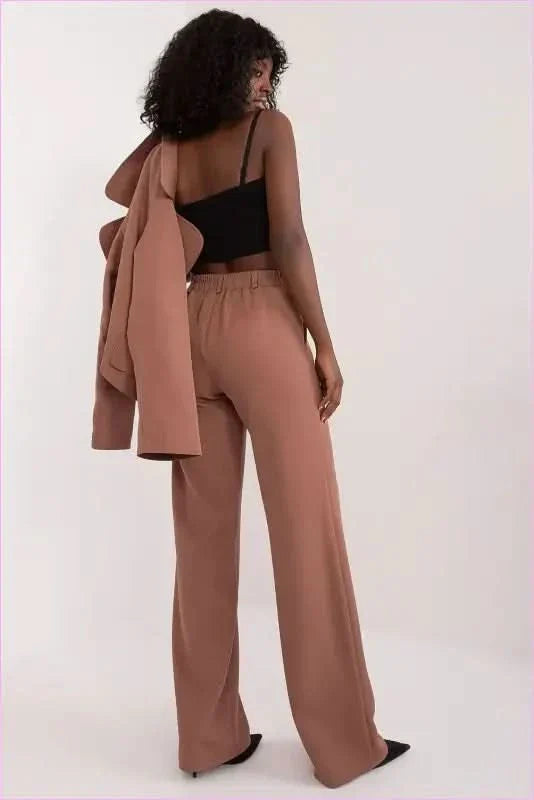 Elegant Fabric Pants Versatile Style Fashion