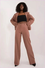 Elegant Fabric Pants Versatile Style Fashion