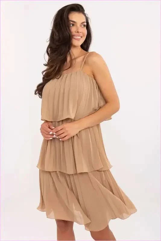 Elegant Knee Length Occasion Dress Unique Style Occasion Dress Fashionable Knee Length Dress