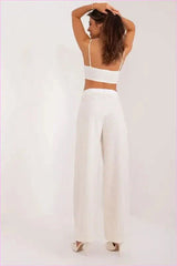 Elegant Palazzo Pants Versatile Fashion Style