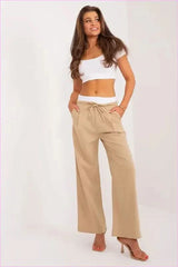 Elegant Palazzo Pants Versatile Fashion Style