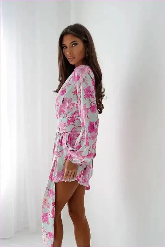 Elegant Puffy Sleeve Jumpsuit Summer Fashion Style