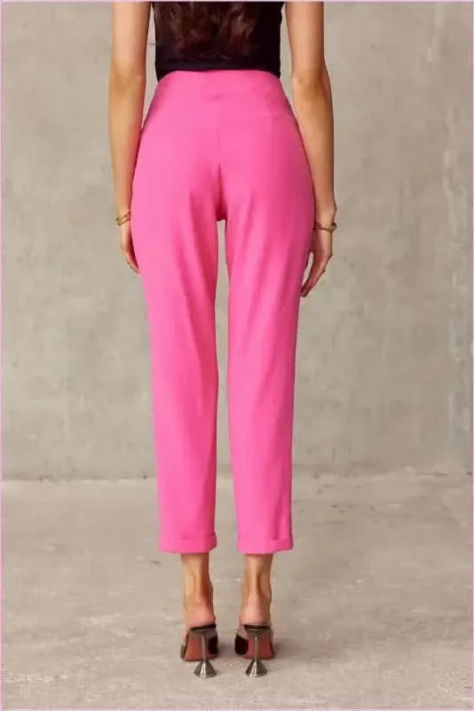 Elegant Straight Leg Pants Unique Style