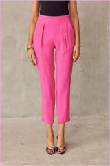 Elegant Straight Leg Pants Unique Style