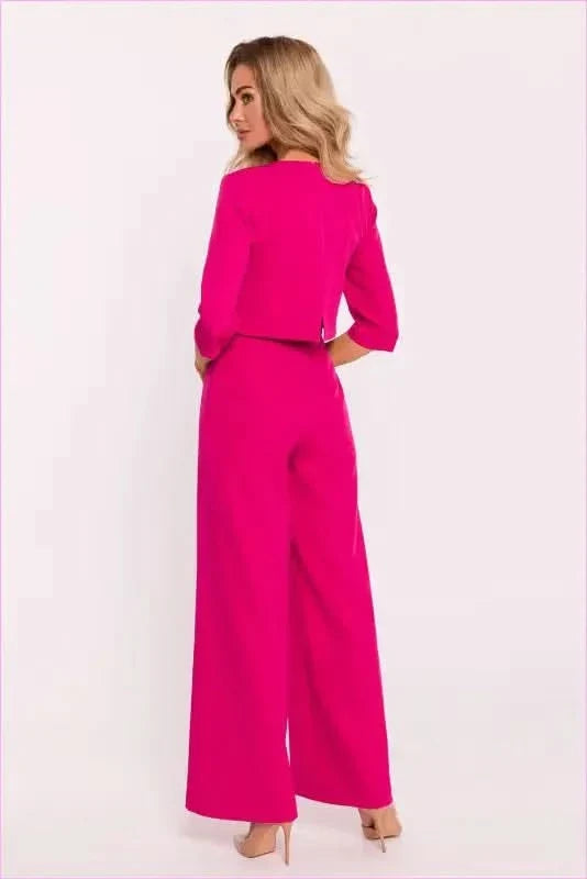 Elegant Wide Leg Jumpsuit Unique Style Fashion