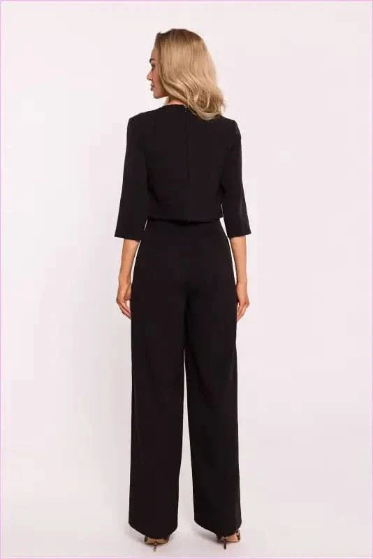Elegant Wide Leg Jumpsuit Unique Style Fashion