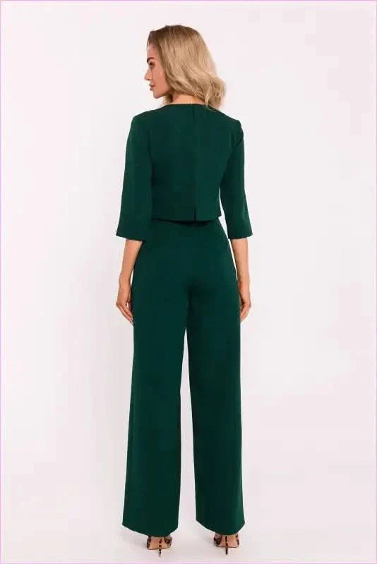 Elegant Wide Leg Jumpsuit Unique Style Fashion