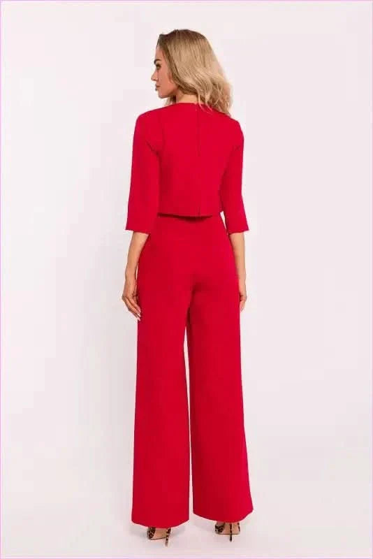 Elegant Wide Leg Jumpsuit Unique Style Fashion