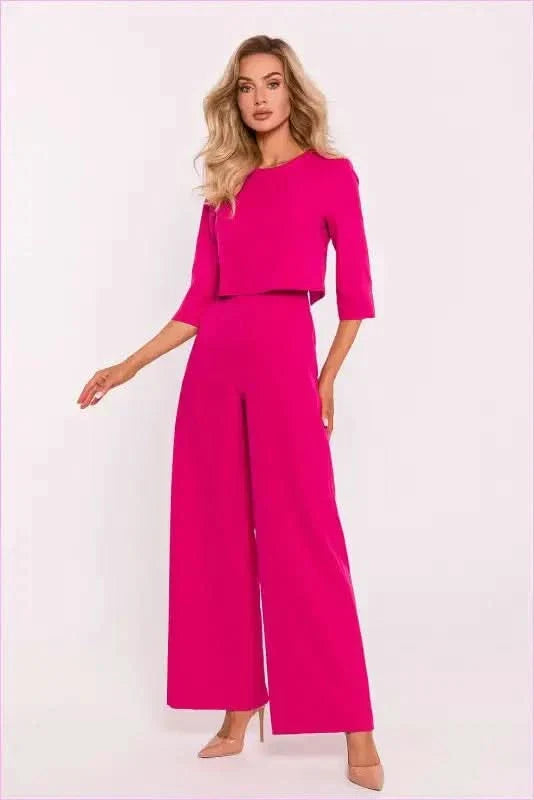 Elegant Wide Leg Jumpsuit Unique Style Fashion
