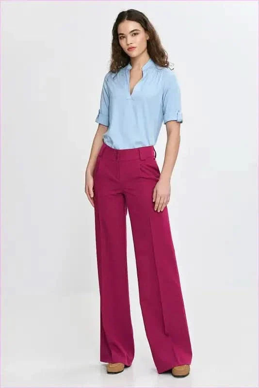 Elegant Wide Leg Trousers Unique Style Fashion