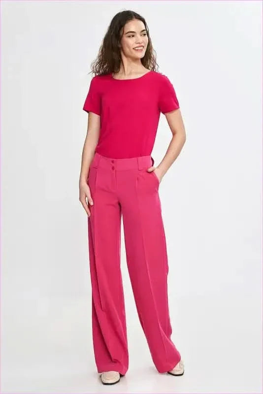 Elegant Wide Leg Trousers Unique Style Fashion