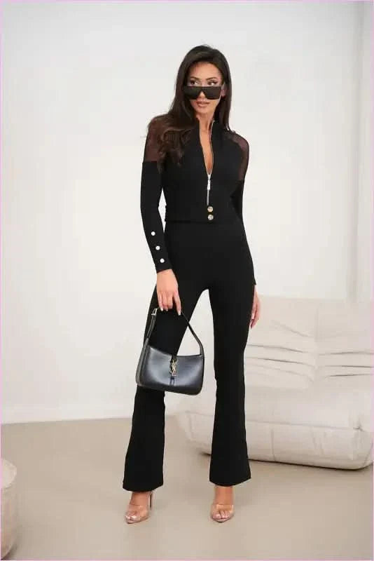 Elegant Women's Jumpsuit Unique Fashion Style