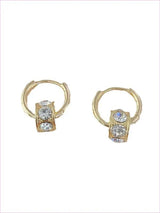 Exquisitely Crafted Diamond Hoop Earrings for Versatile Style