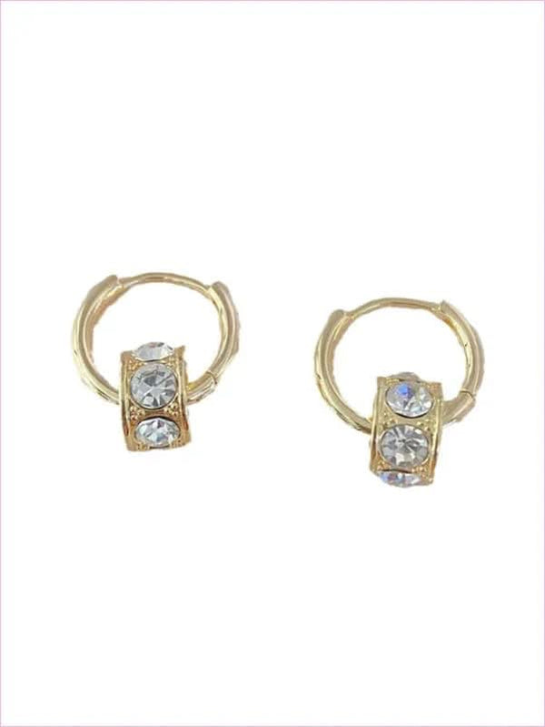 Exquisitely Crafted Diamond Hoop Earrings for Versatile Style