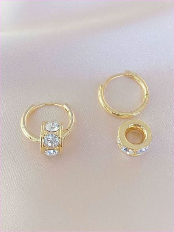 Exquisitely Crafted Diamond Hoop Earrings for Versatile Style