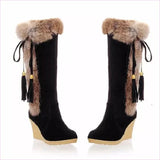 Faux Suede Wedge Boots for Ultimate Style and Comfort this Season