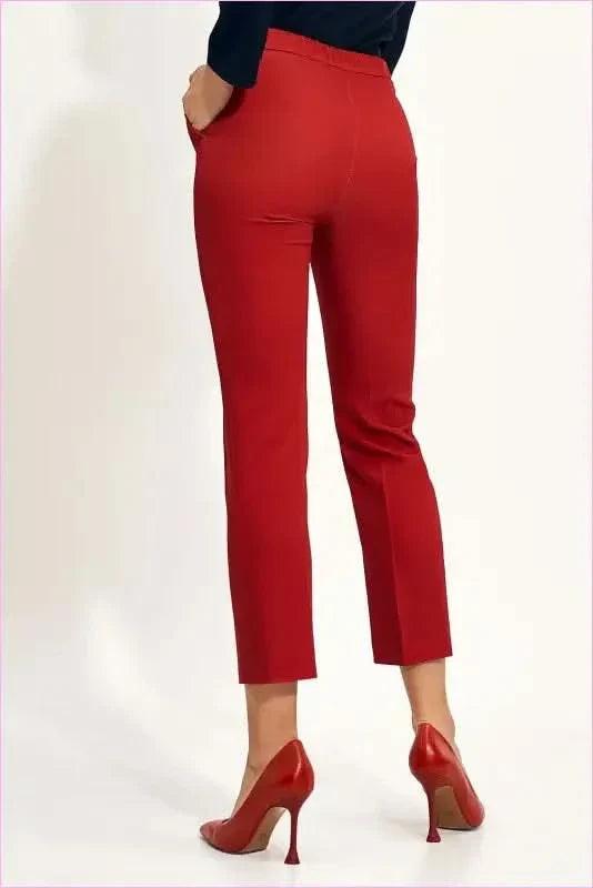 Feminine Chino Pants Unique Style Fashion