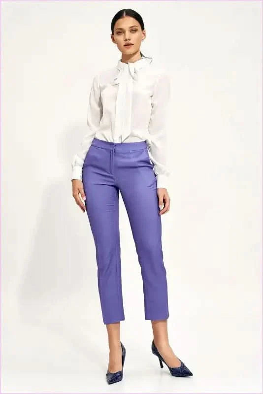 Feminine Chino Pants Unique Style Fashion