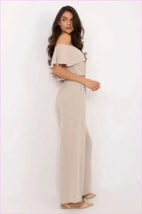 Feminine Jumpsuit Versatile Style
