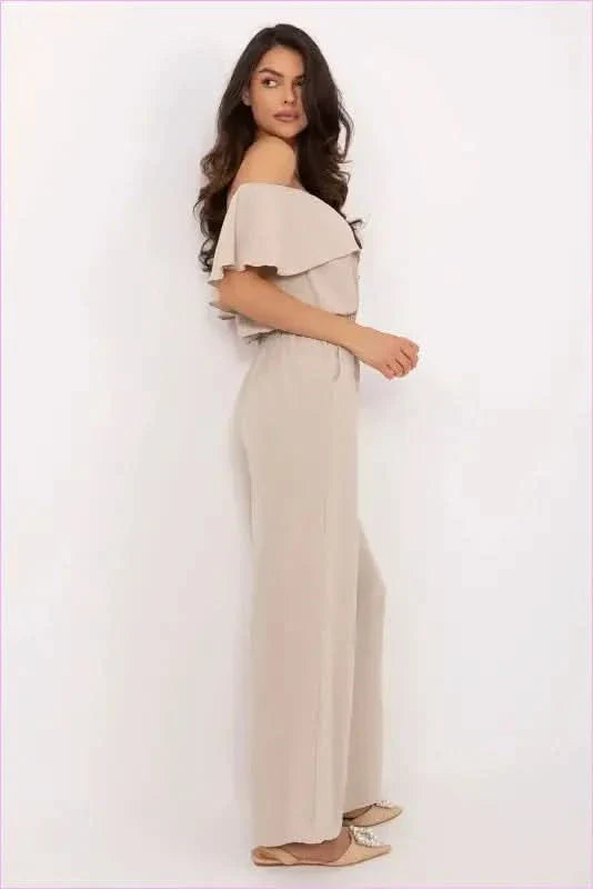 Feminine Jumpsuit Versatile Style