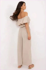 Feminine Jumpsuit Versatile Style