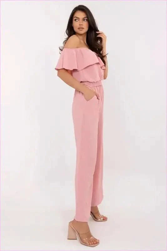 Feminine Jumpsuit Versatile Style
