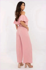 Feminine Jumpsuit Versatile Style