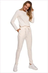 Fitted Knit Jumpsuit Unique Style Fashion