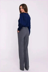 Flared Leg Dress Pants Elegant Women's Fashion