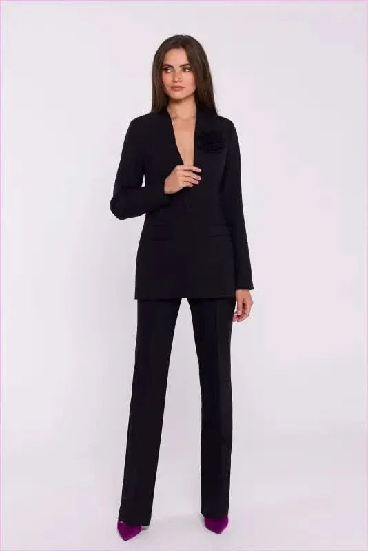 Flared Leg Dress Pants Elegant Women's Fashion