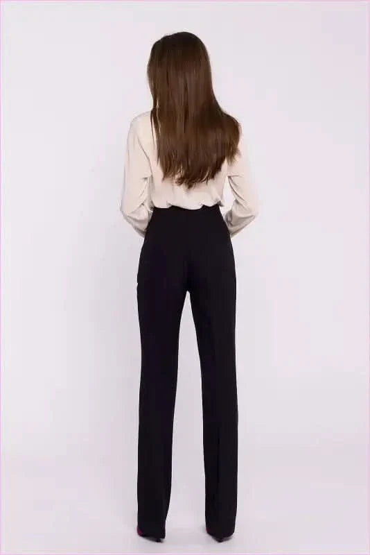 Flared Leg Dress Pants Elegant Women's Fashion