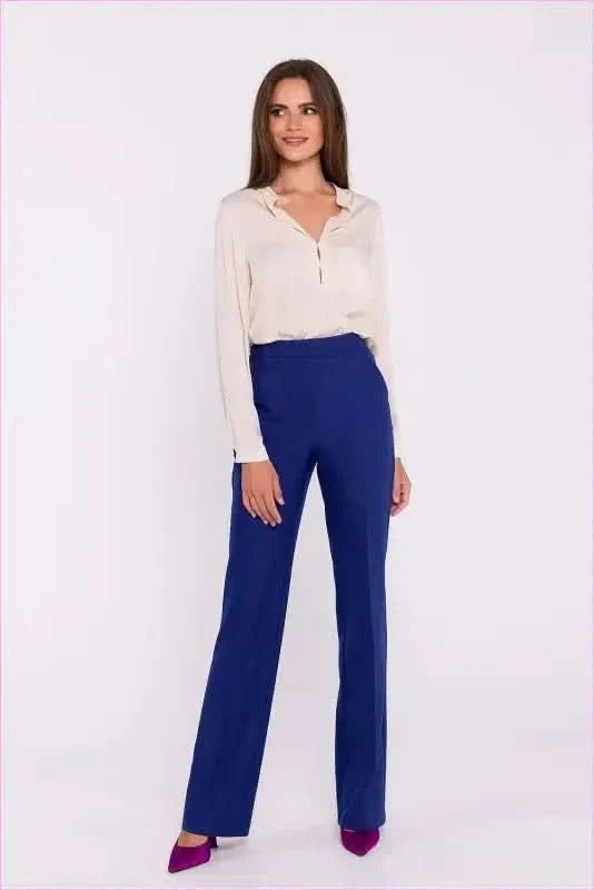 Flared Leg Dress Pants Elegant Women's Fashion