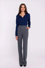 Flared Leg Dress Pants Elegant Women's Fashion