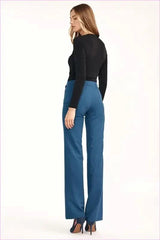 Flared Leg Trousers Timeless Fashion Style