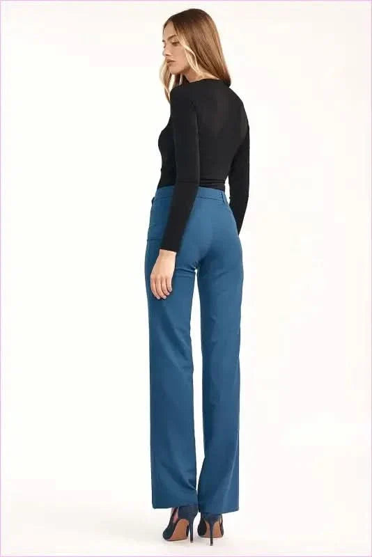 Flared Leg Trousers Timeless Fashion Style