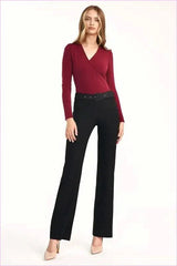Flared Leg Trousers Timeless Fashion Style