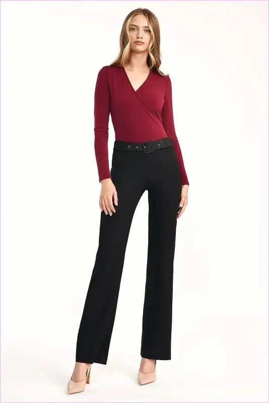 Flared Leg Trousers Timeless Fashion Style