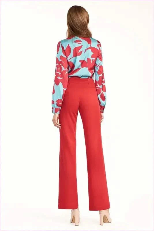 Flared Leg Trousers Timeless Fashion Style