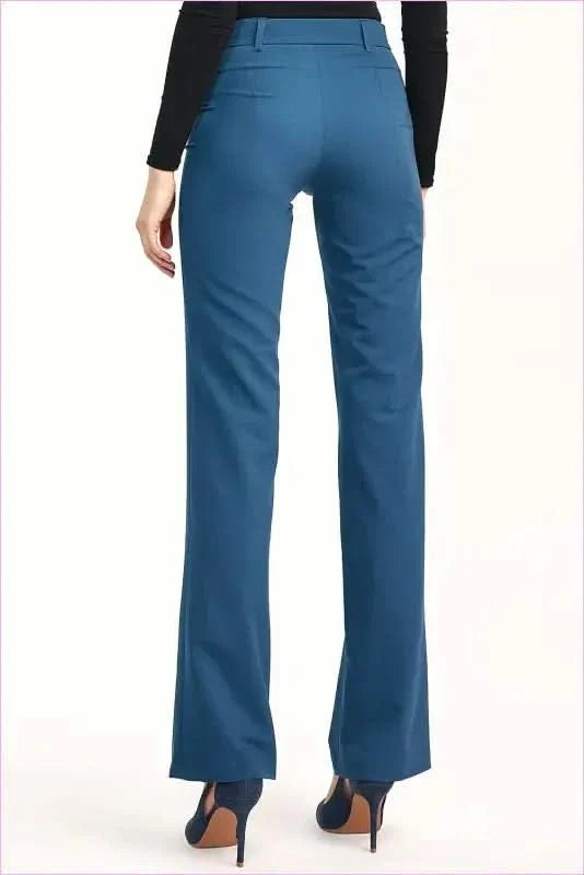 Flared Leg Trousers Timeless Fashion Style