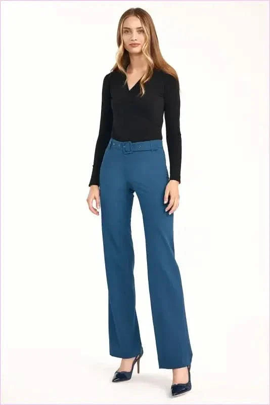 Flared Leg Trousers Timeless Fashion Style