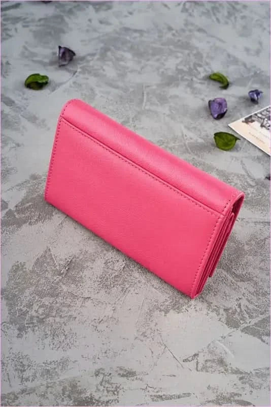 Floral Leather Wallet for Women Unique Style