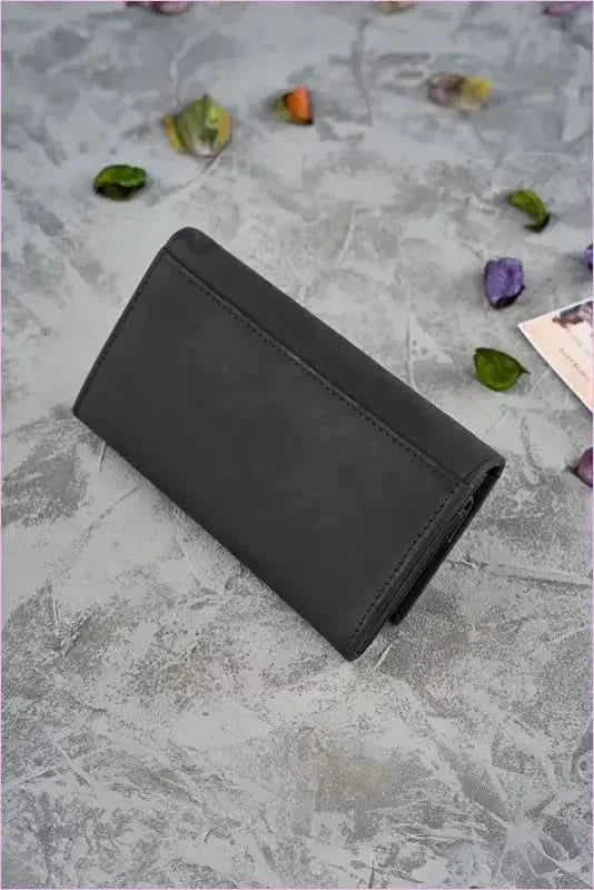 Floral Leather Wallet for Women Unique Style