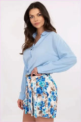 Floral Skirt Shorts Fashion Style