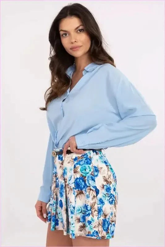 Floral Skirt Shorts Fashion Style