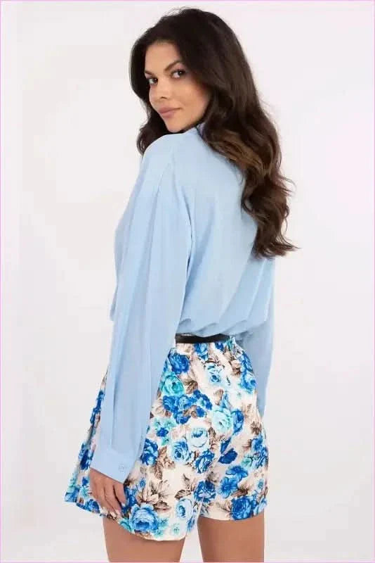 Floral Skirt Shorts Fashion Style