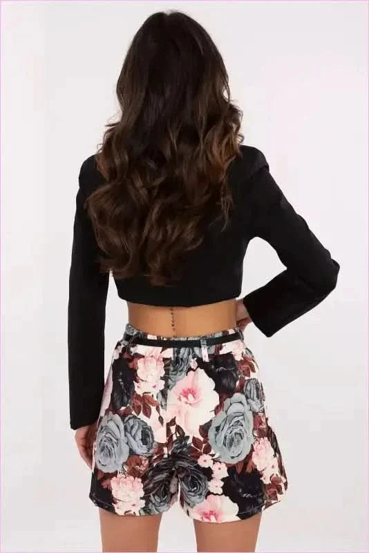 Floral Skirt Shorts Fashion Style